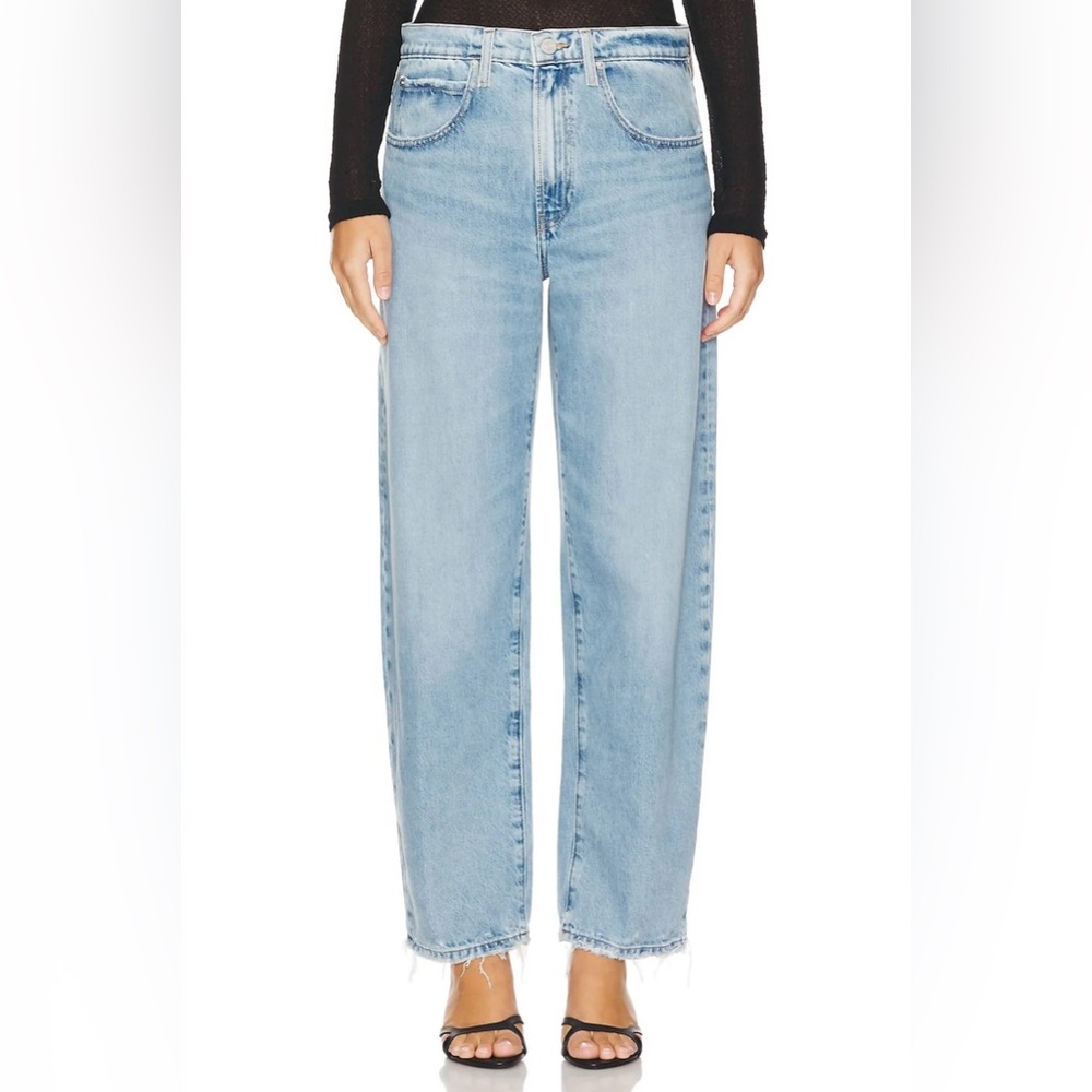 Frame Low Slung Barrel Jeans - 24, Ziggy